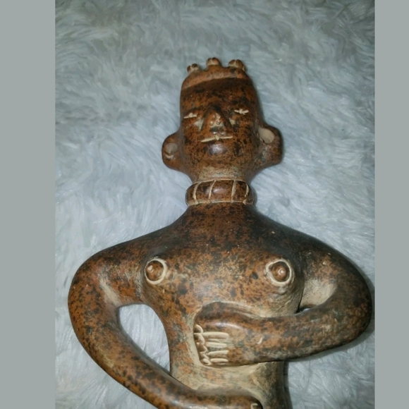 Accents Rare African Woman Clay Fertility Statue F Poshmark
